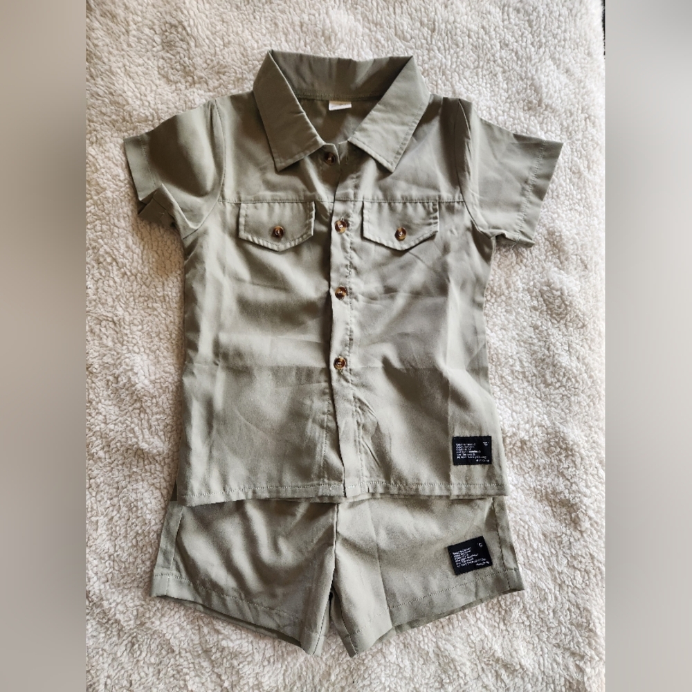 NWOT Boy's Matching Outfit